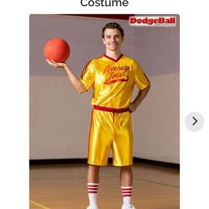 Average Joe's Yellow Costume for men XL worn once -